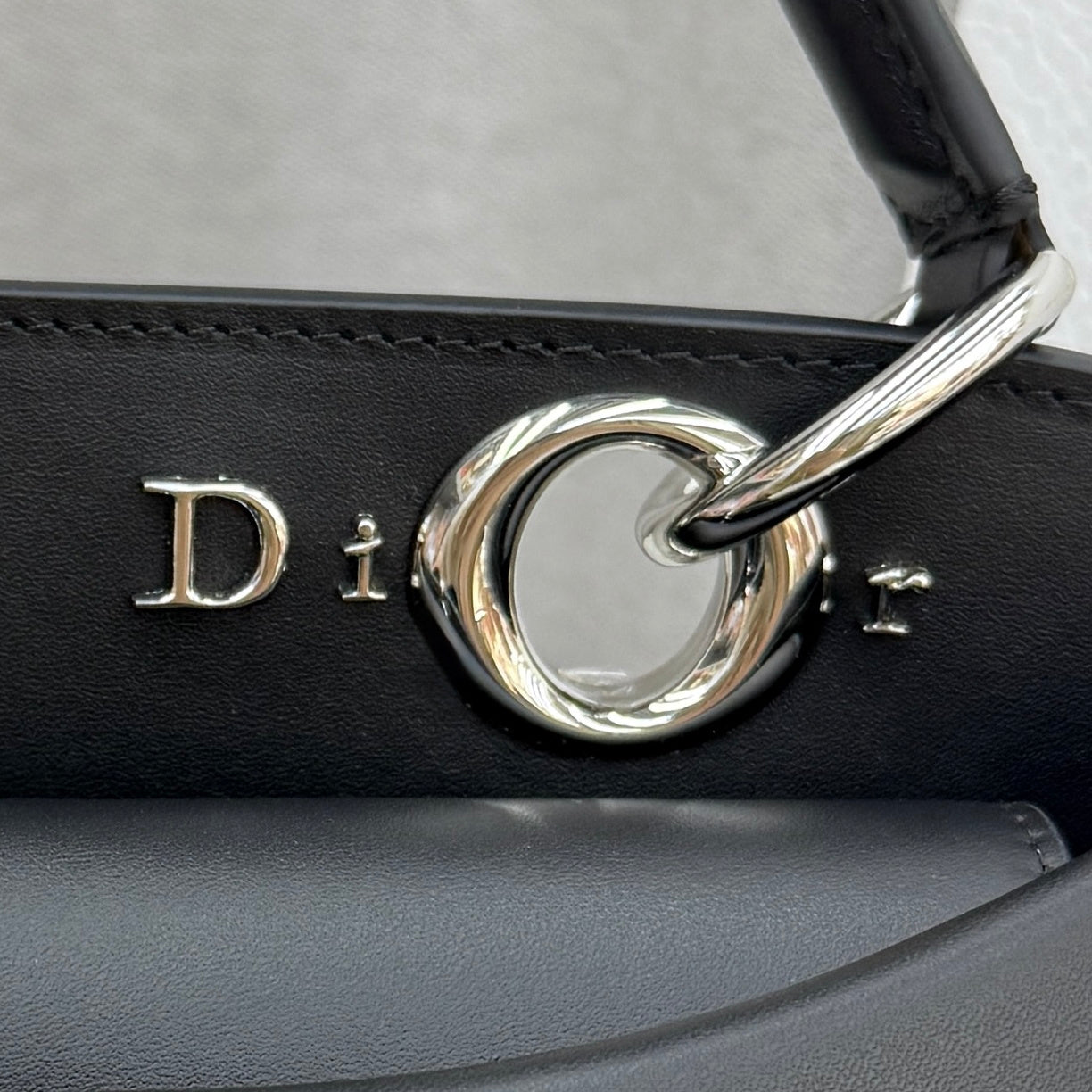 Dior Bow Tote Black Hardware DO0737 - Image 4