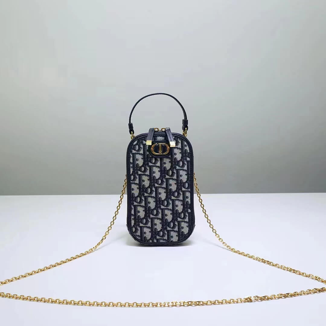 do 0326 30 montaigne 18cm blue free shipping handbag chain bag