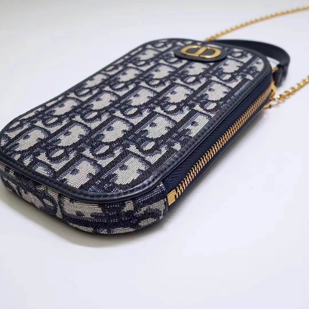 do 0326 30 montaigne 18cm blue free shipping handbag chain bag