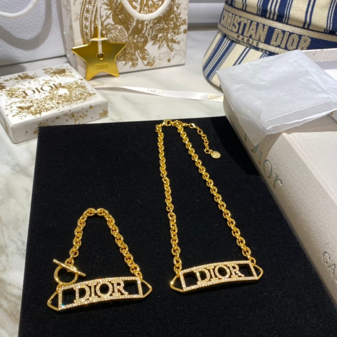 do necklace bracelet letter diamond free shipping