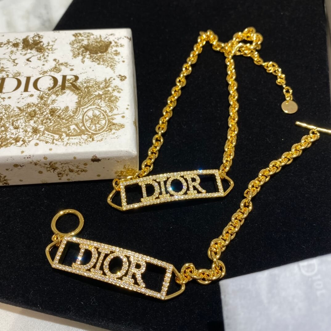do necklace bracelet letter diamond free shipping