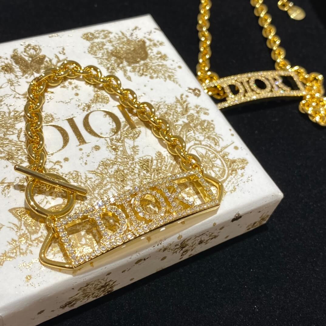 do necklace bracelet letter diamond free shipping