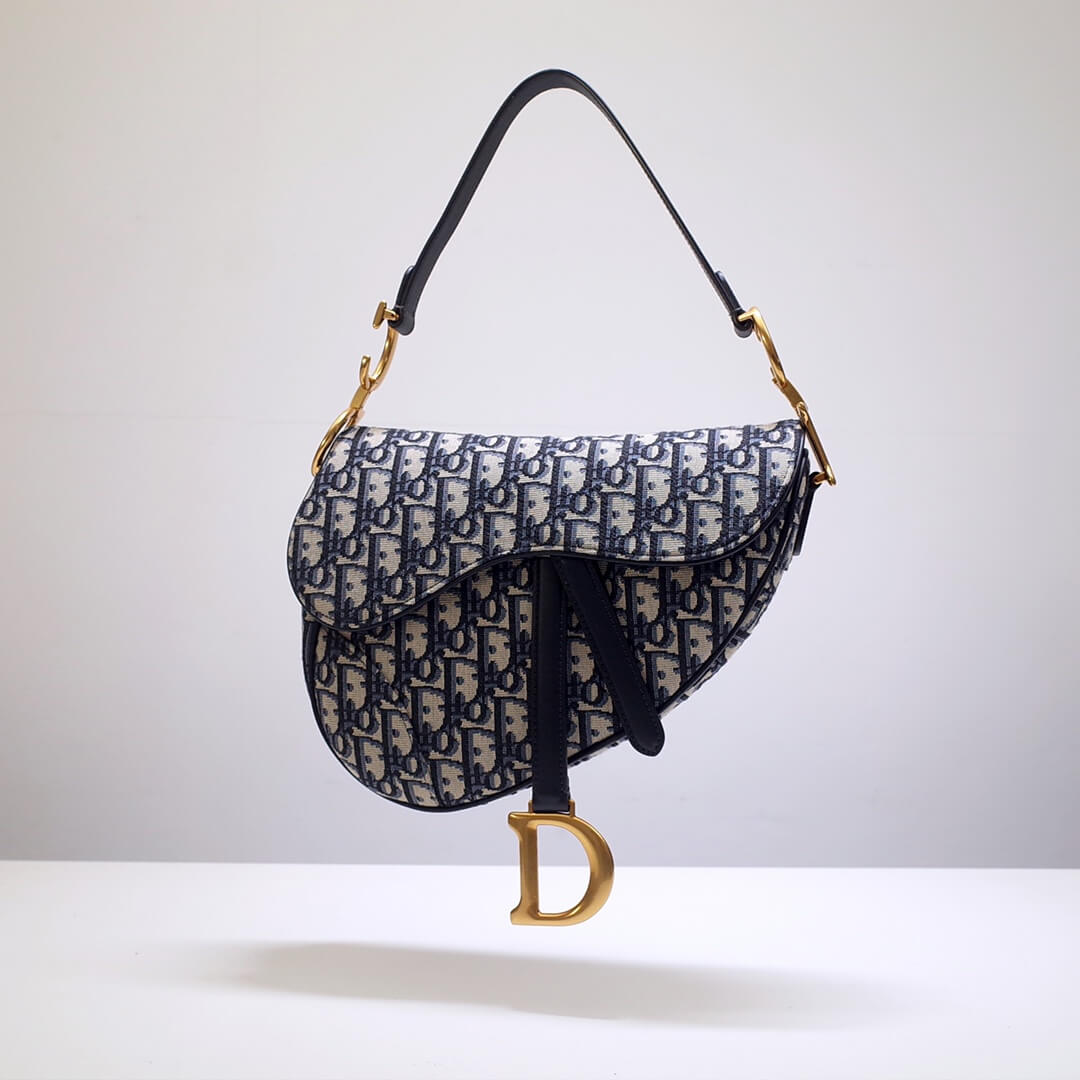 do saddle bag 25 5cm embroidery 6815 blue gold