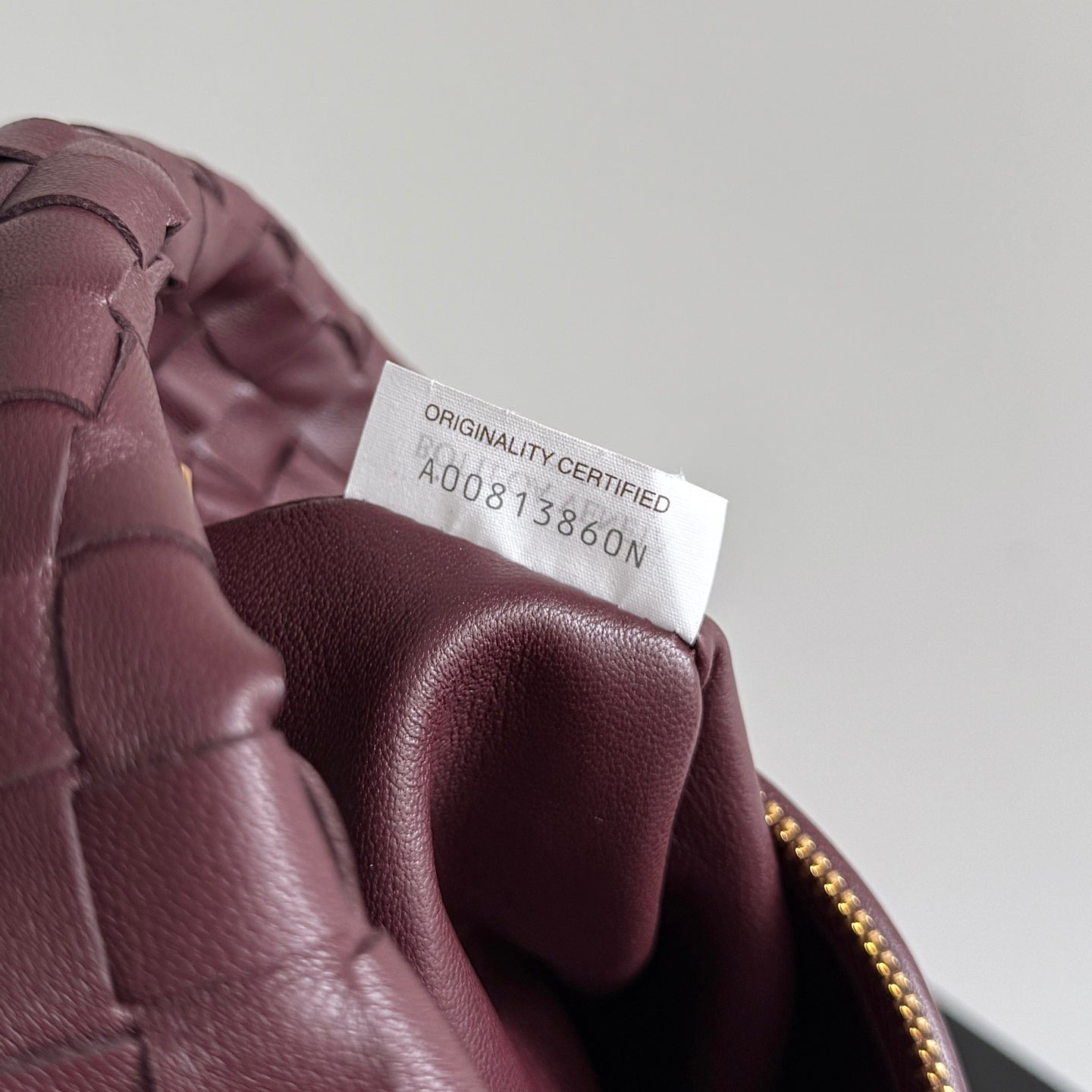 Bottega Veneta Jodie Medium Burgundy 690225