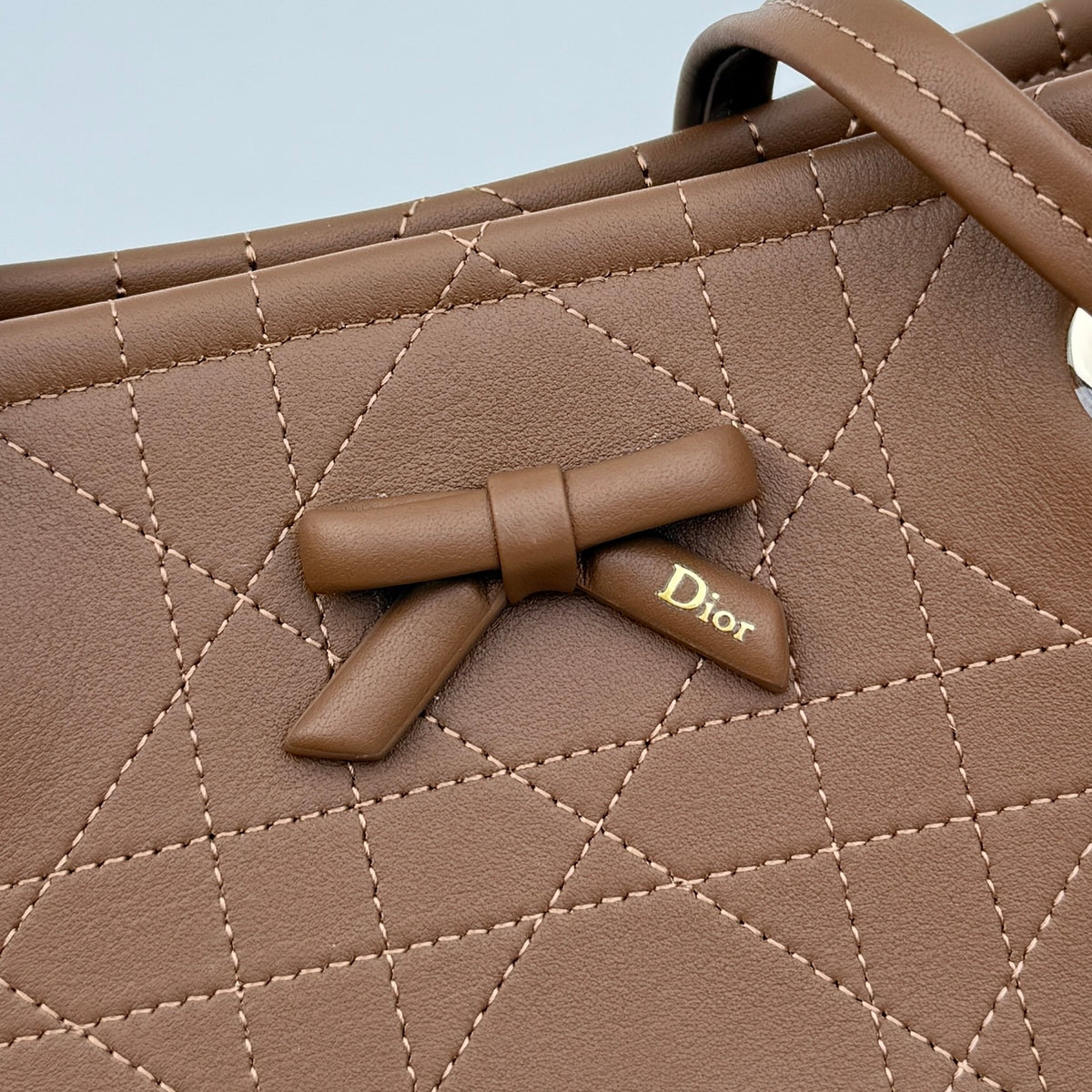 Dior Small Promenade Shopping Bag Caramel M1410