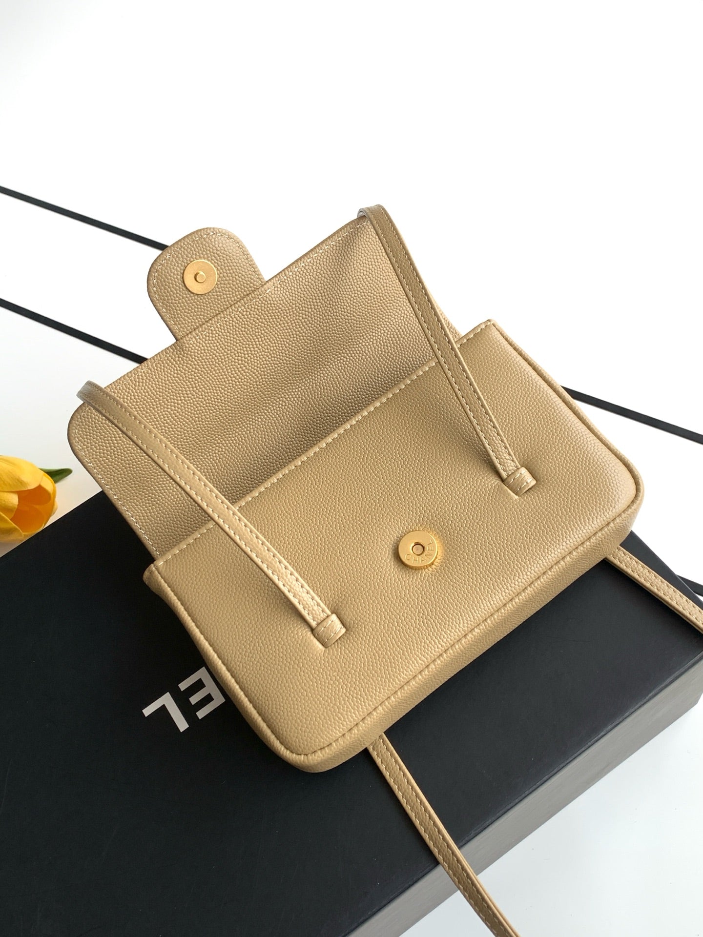 Chanel 26P Mini Preppy Coco Bag Brown AP5068 - View 7