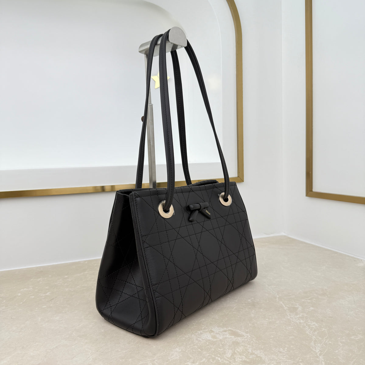 Dior Small Promenade Shopping Bag Black M1410