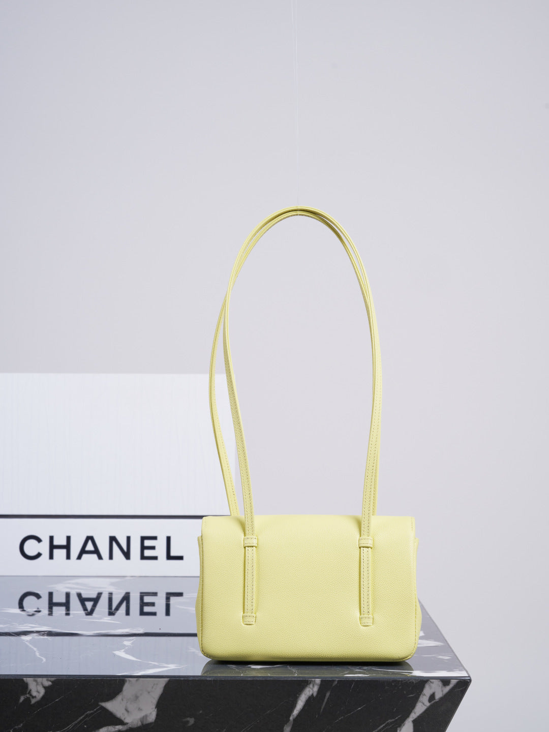 Chanel 26P Mini Preppy Coco Bag Yellow AP5068 - View 4
