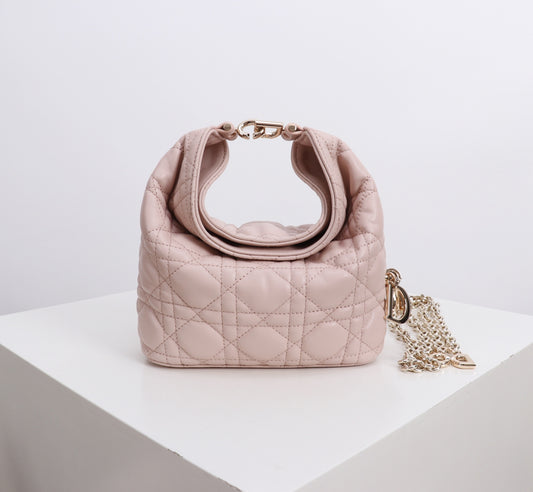 Dior Jonathan Anderson Mini Lotus Pink Gold Hardware 1538S