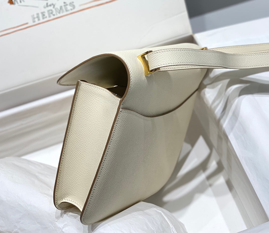 Hermès Constance 23 Milkshake White Gold Hardware 26050923