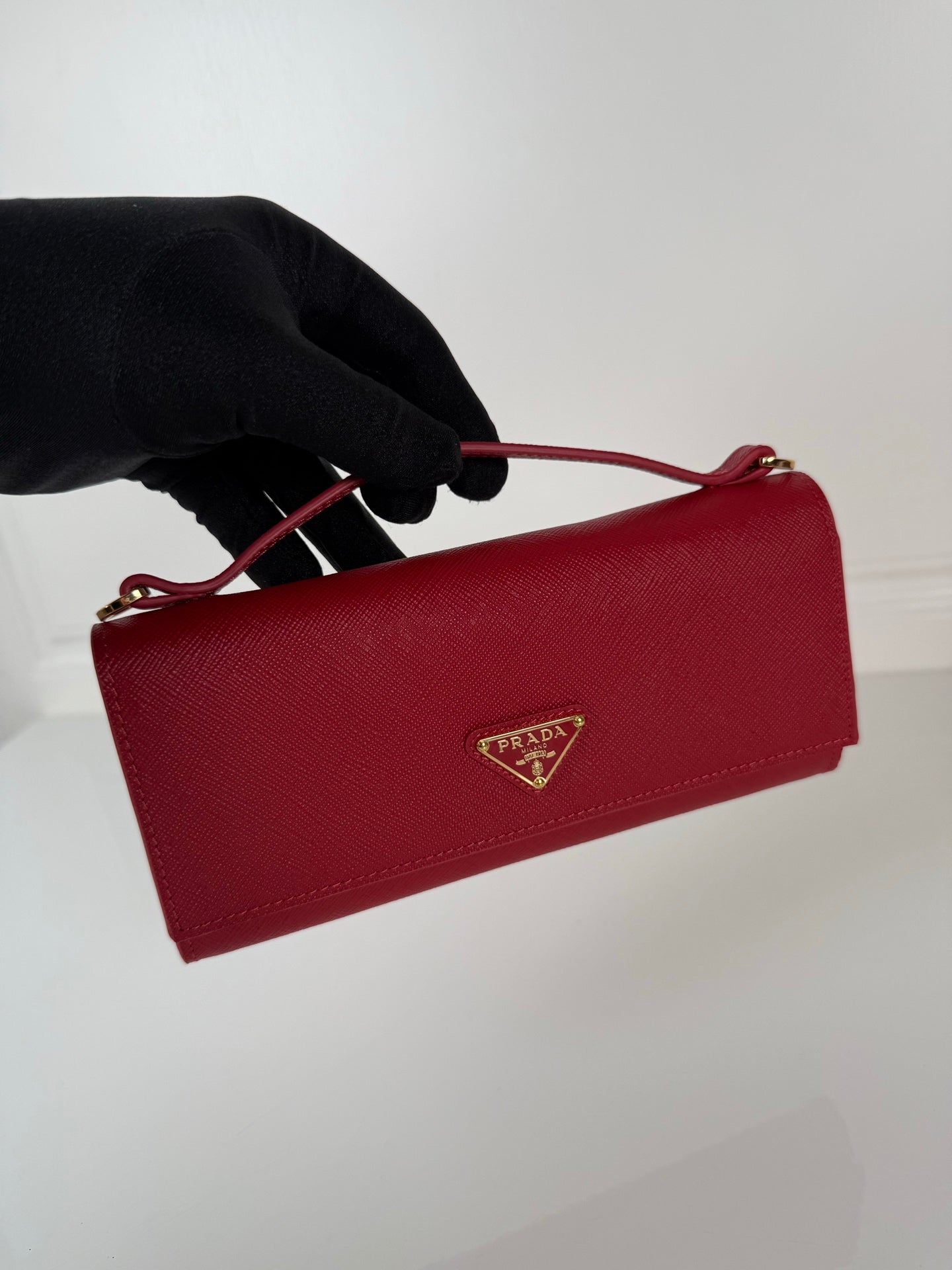 Prada 1MT042 Wallet Red - View 7