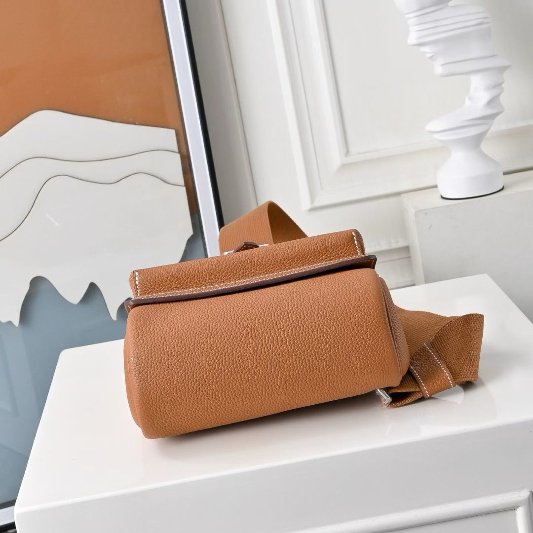Hermes Hac a Dos PM Backpack Brown - View 7