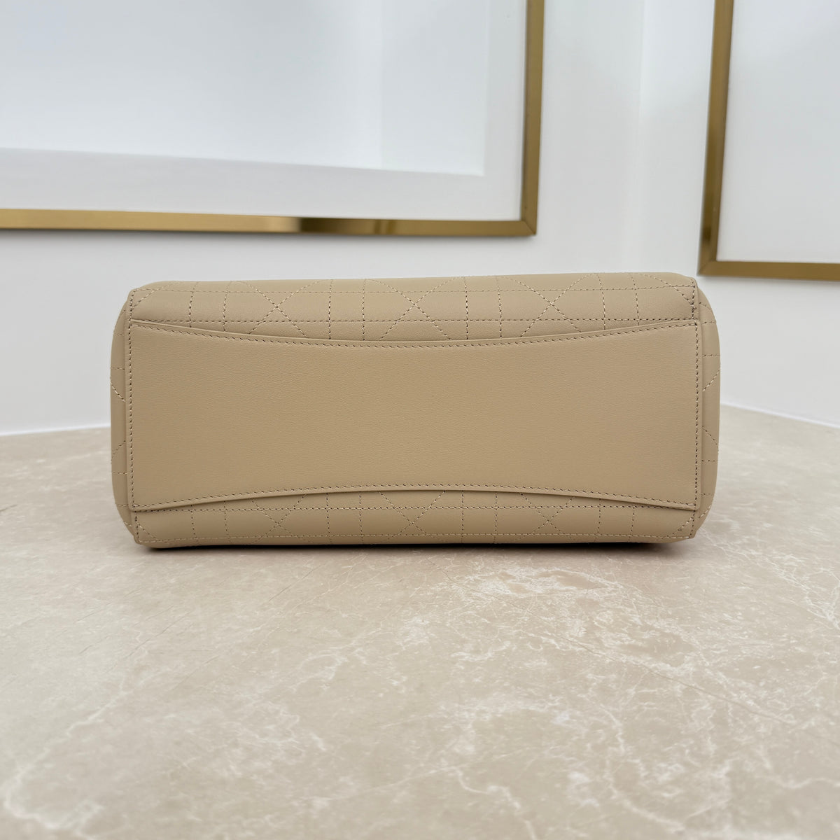 Dior Small Promenade Shopping Bag Apricot M1410