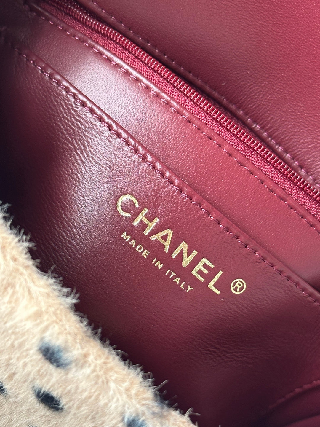 Chanel 26A Leopard Dot Bag Leopard AS1116