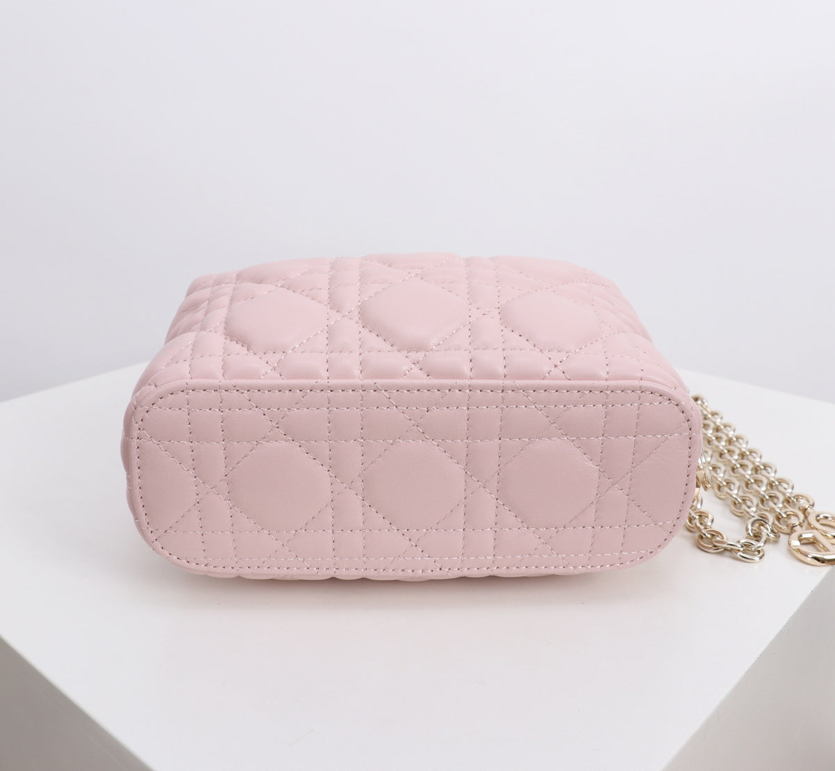 Dior Jonathan Anderson Mini Cherry Blossom Pink Gold Hardware 1538S
