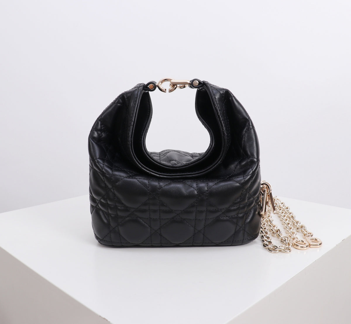 Dior Jonathan Anderson Mini Black Gold Hardware 1538S