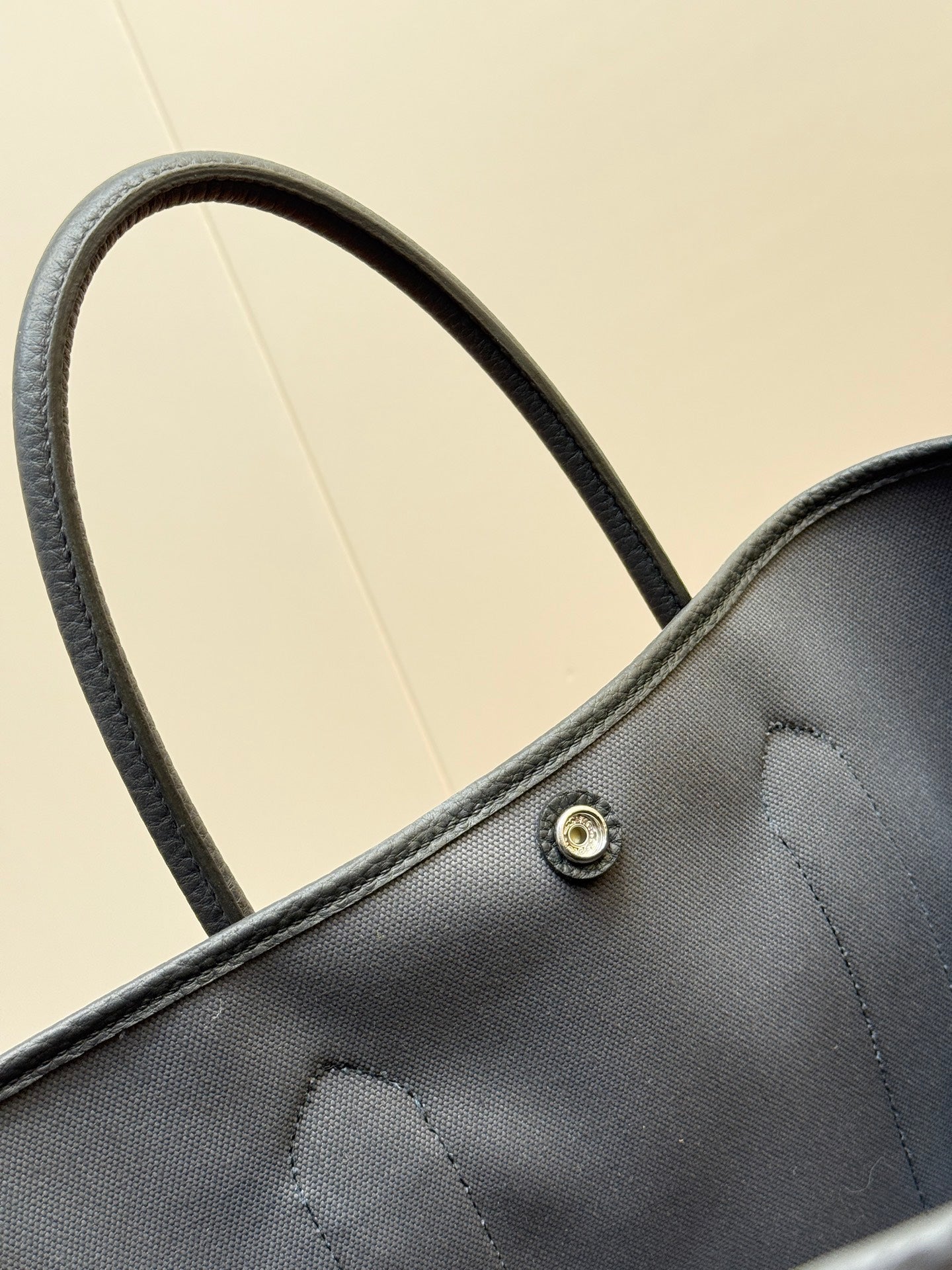 Hermes Garden Party 45cm Canvas Grey - View 8