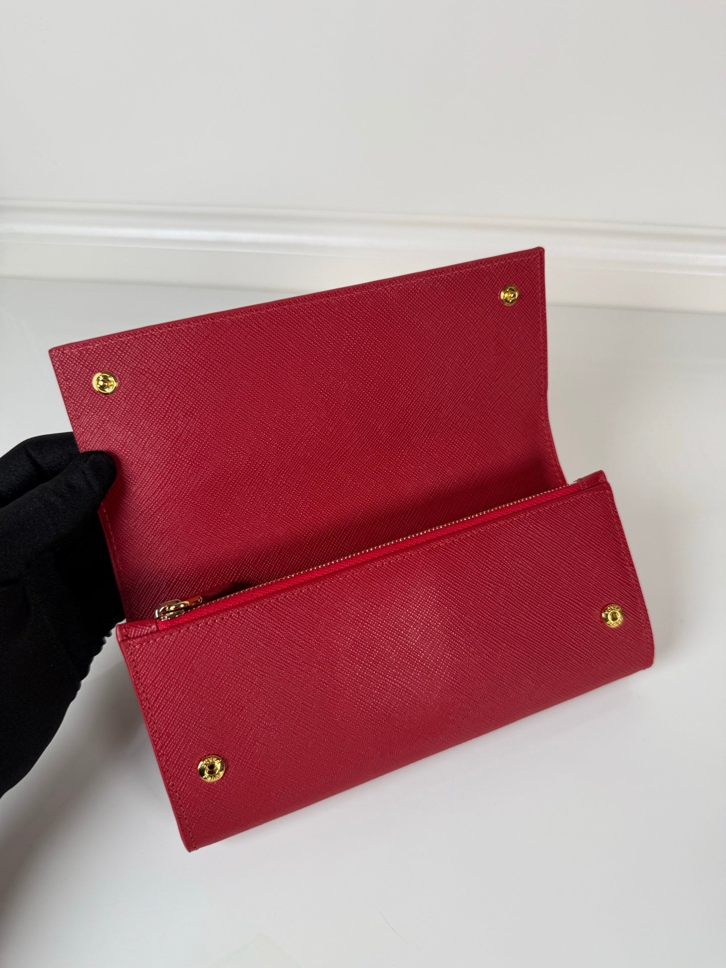Prada 1MT042 Wallet Red - View 5