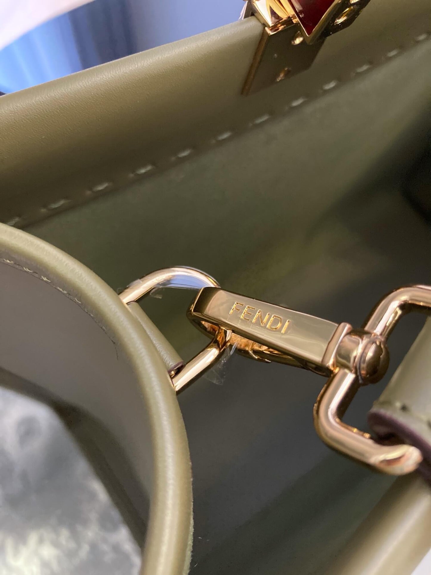 gold hardware strap 