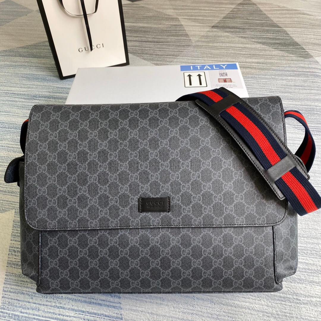 gc 211131 supreme 44cm grey free shipping mummy bag unisex cross body bags 1