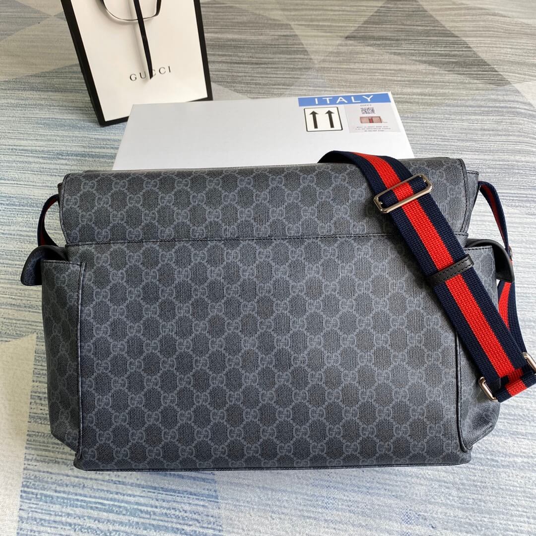 gc 211131 supreme 44cm grey free shipping mummy bag unisex cross body bags 1
