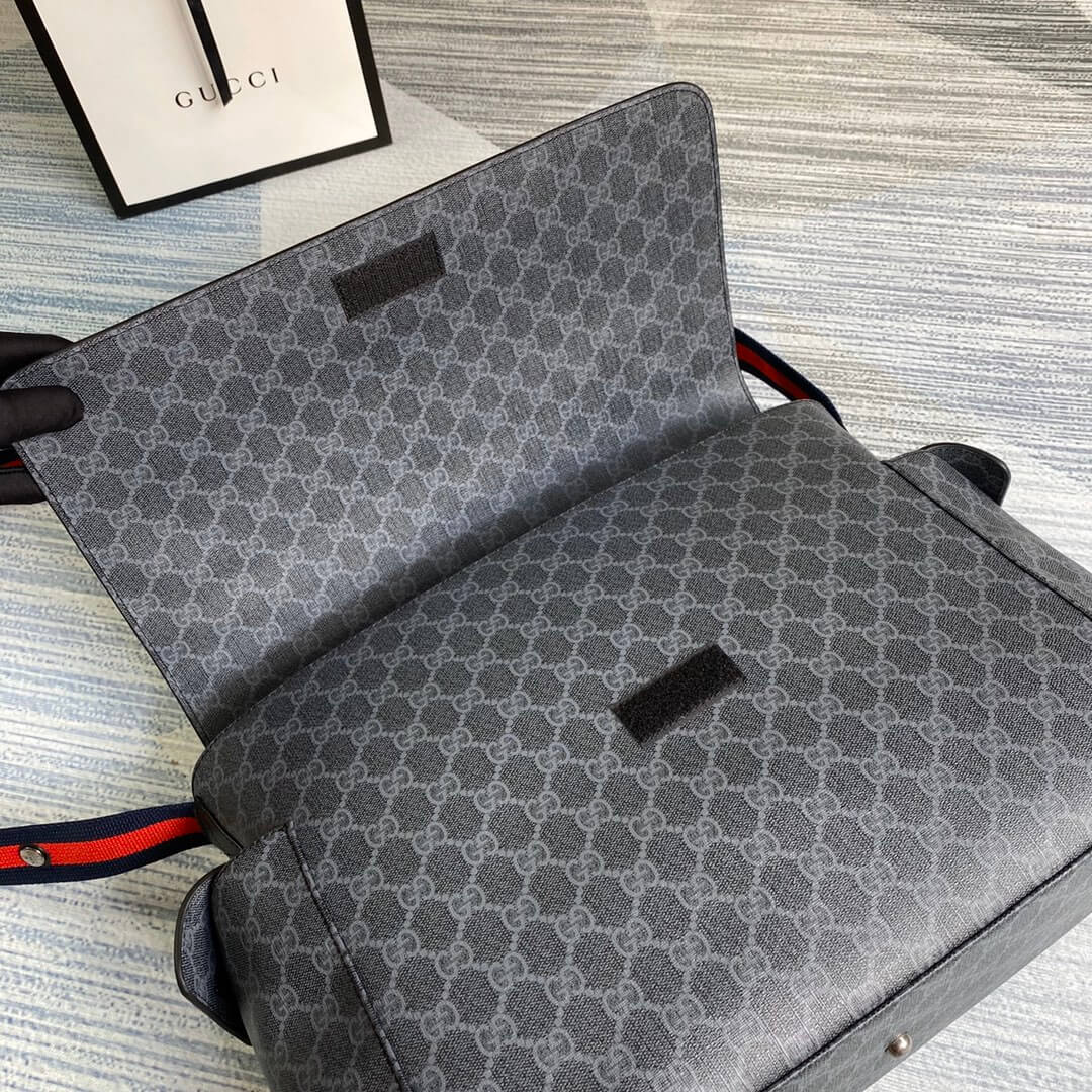 gc 211131 supreme 44cm grey free shipping mummy bag unisex cross body bags 1
