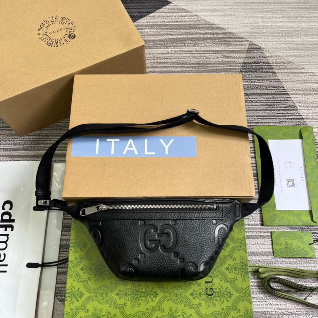 gc 658582 fanny pack 23cm black pressed g
