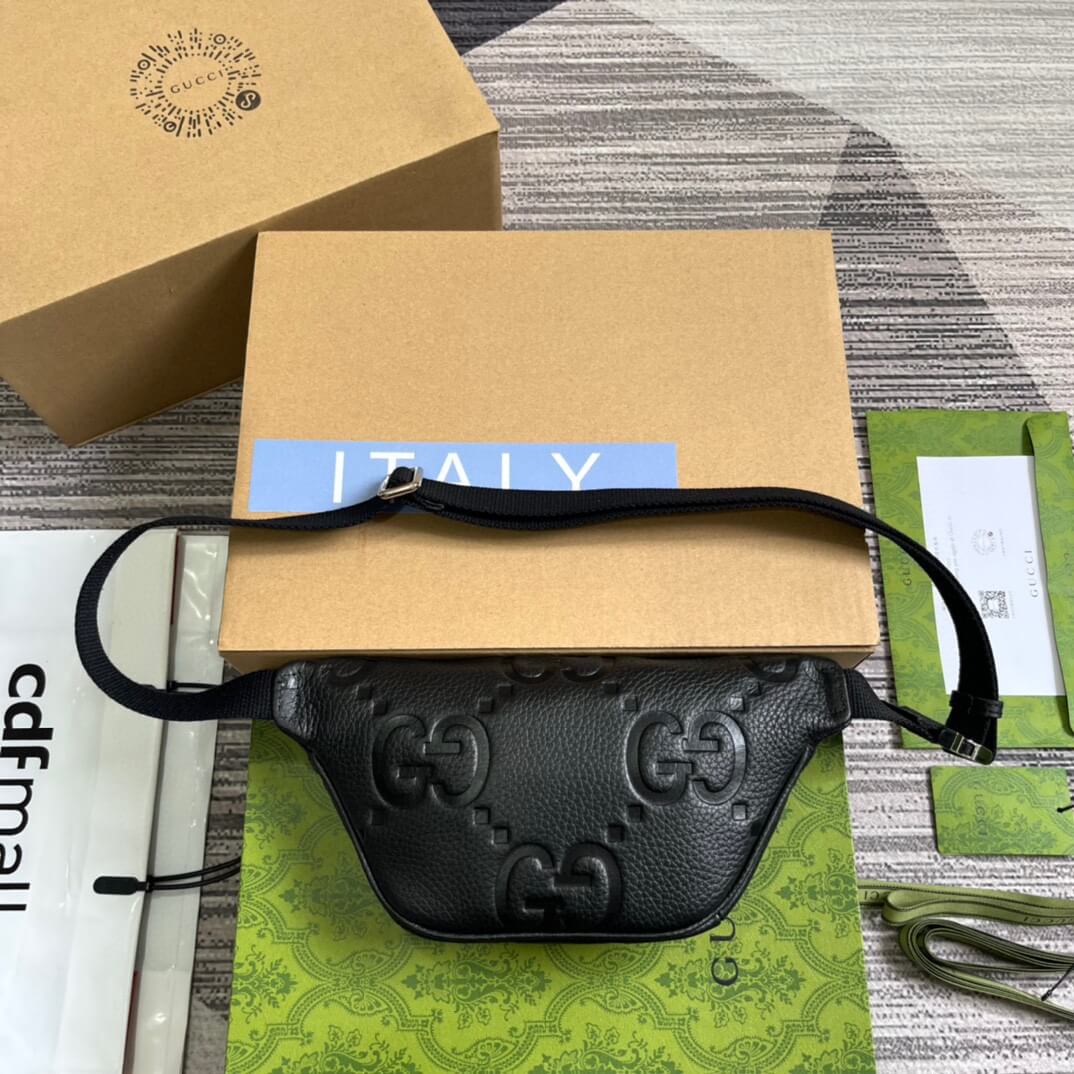 gc 658582 fanny pack 23cm black pressed g
