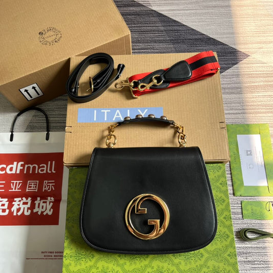 gc 721172 blondie handbag 29cm black