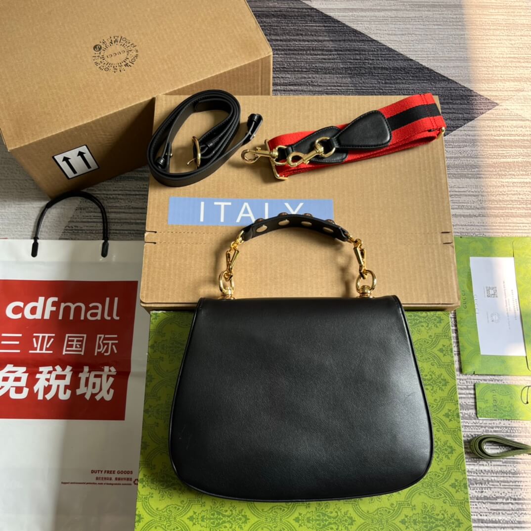 gc 721172 blondie handbag 29cm black