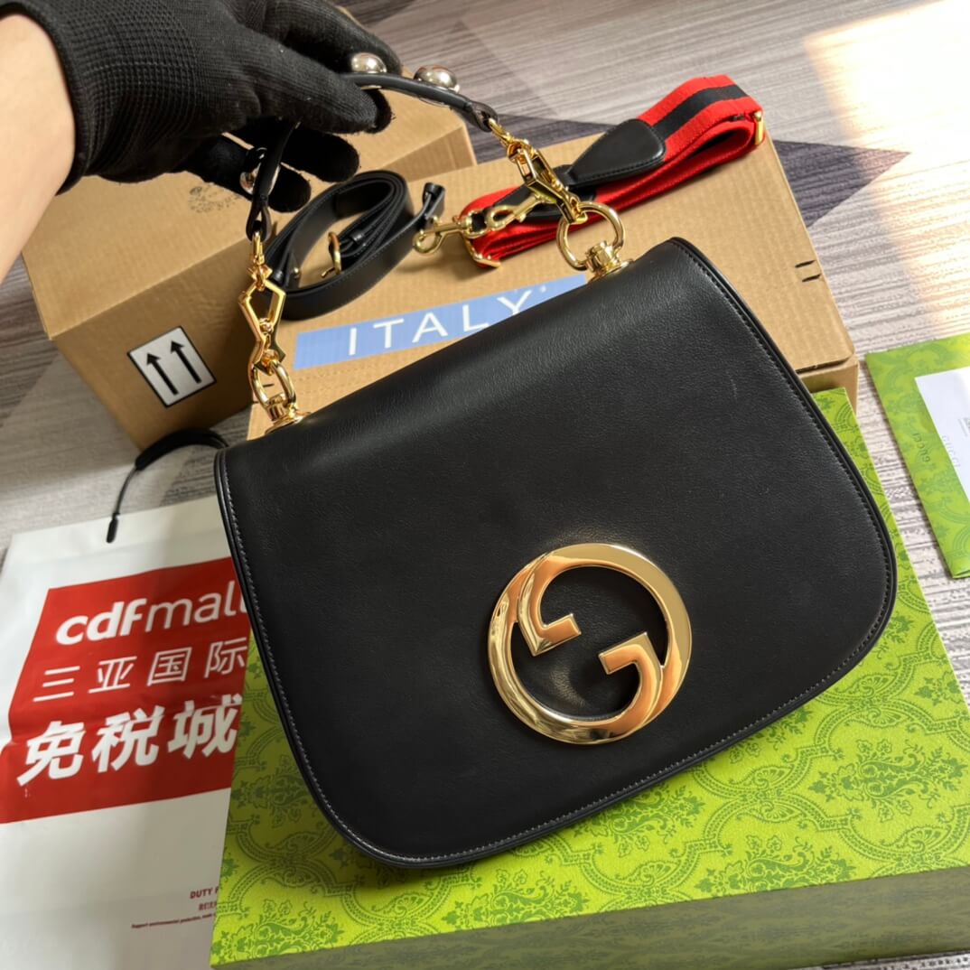 gc 721172 blondie handbag 29cm black
