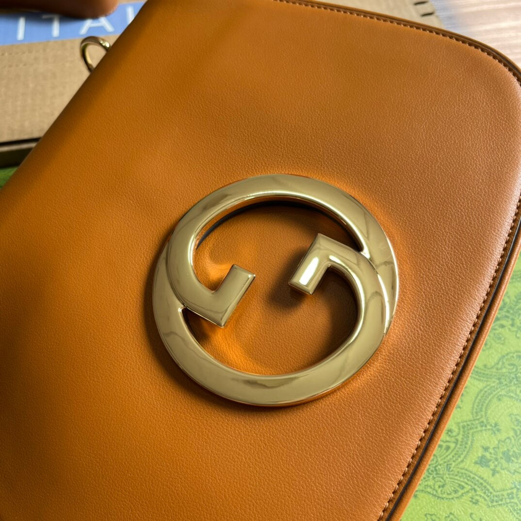 gc 721172 blondie handbag 29cm brown