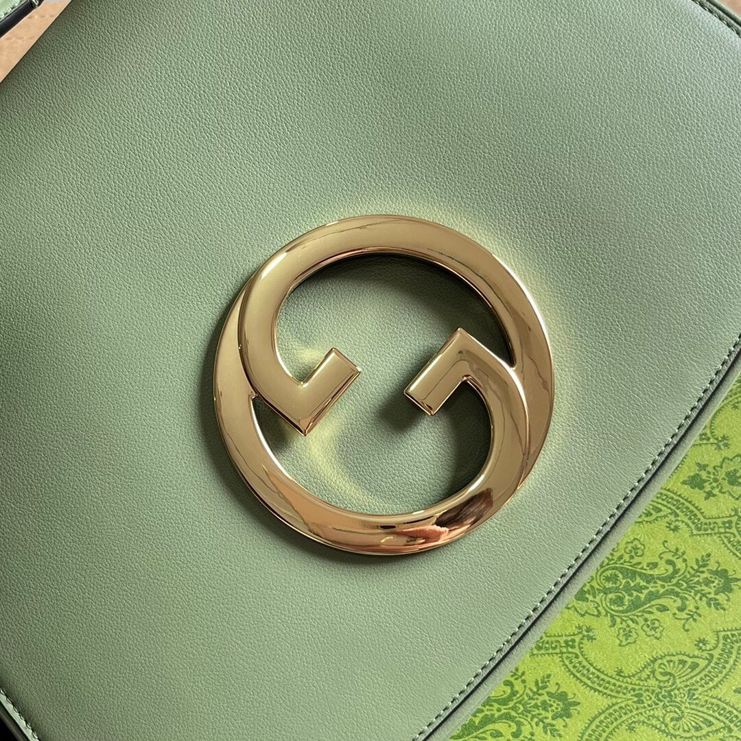 gc 721172 blondie handbag 29cm green