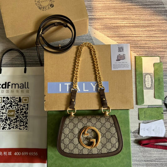 gc 724645 subaxillary bag 21cm brown vpc