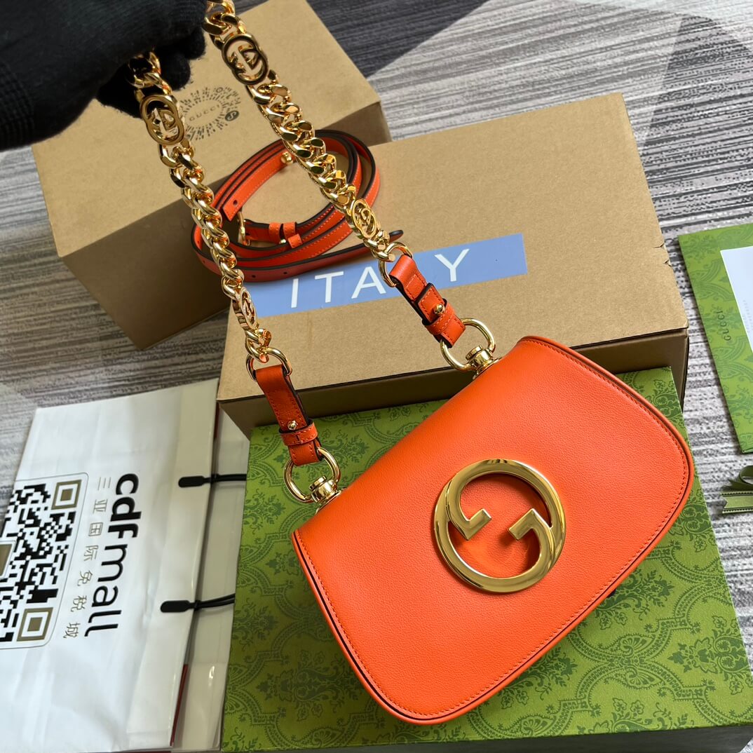 gc 724645 subaxillary bag 21cm orange full skin