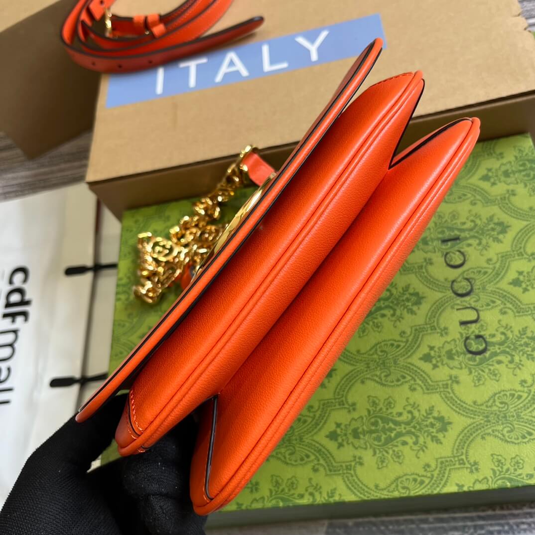 gc 724645 subaxillary bag 21cm orange full skin