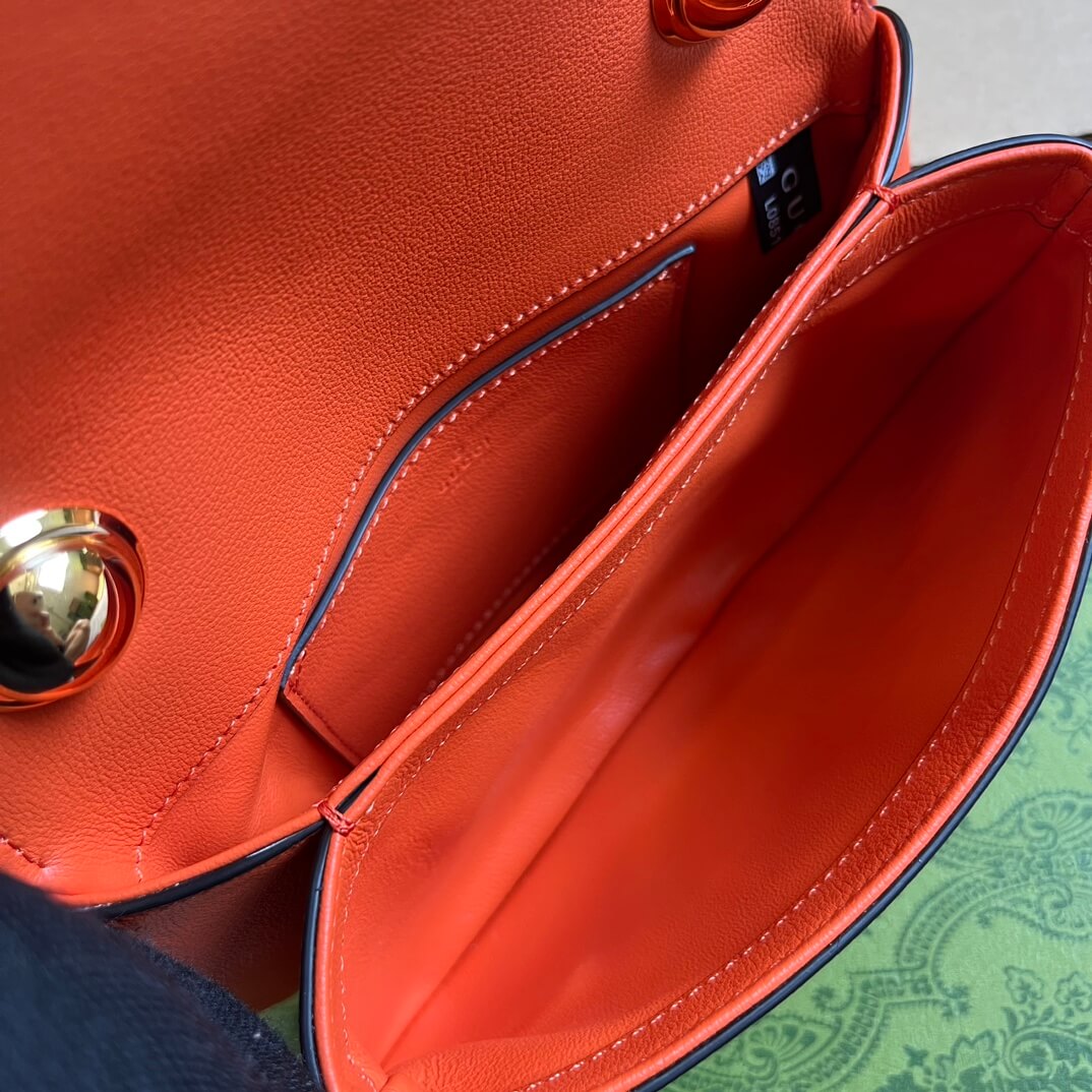 gc 724645 subaxillary bag 21cm orange full skin