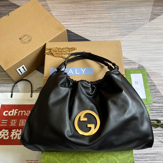 gc 747372 blondie handbag 52cm black