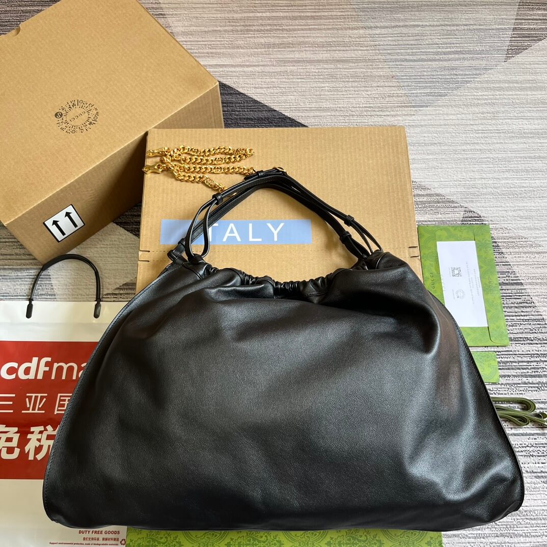 gc 747372 blondie handbag 52cm black