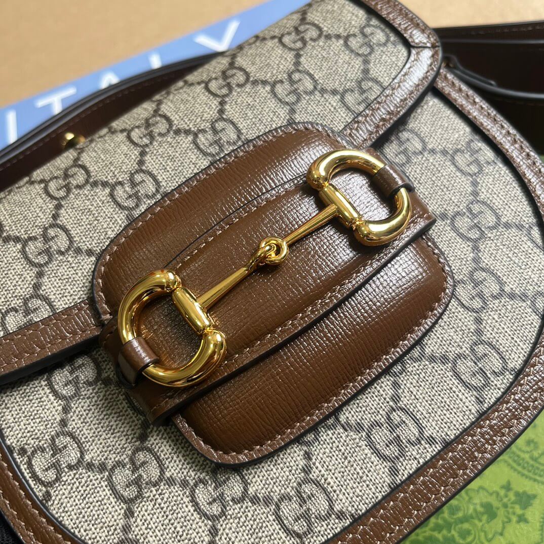 gc 760191 aria shoulder bag 18cm brown pvc