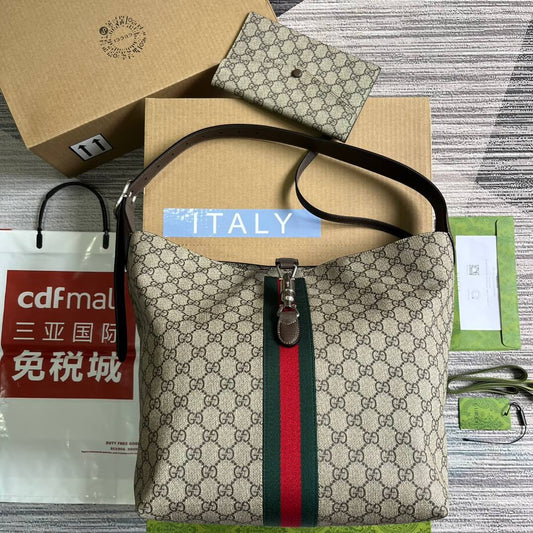 gc 763103 jackie 1961 shoulder bag man bag 28cm grey