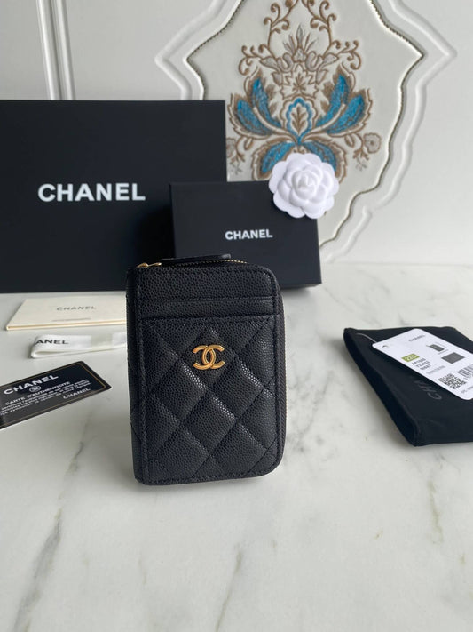 gc wallet clutch bag 7 5cm black