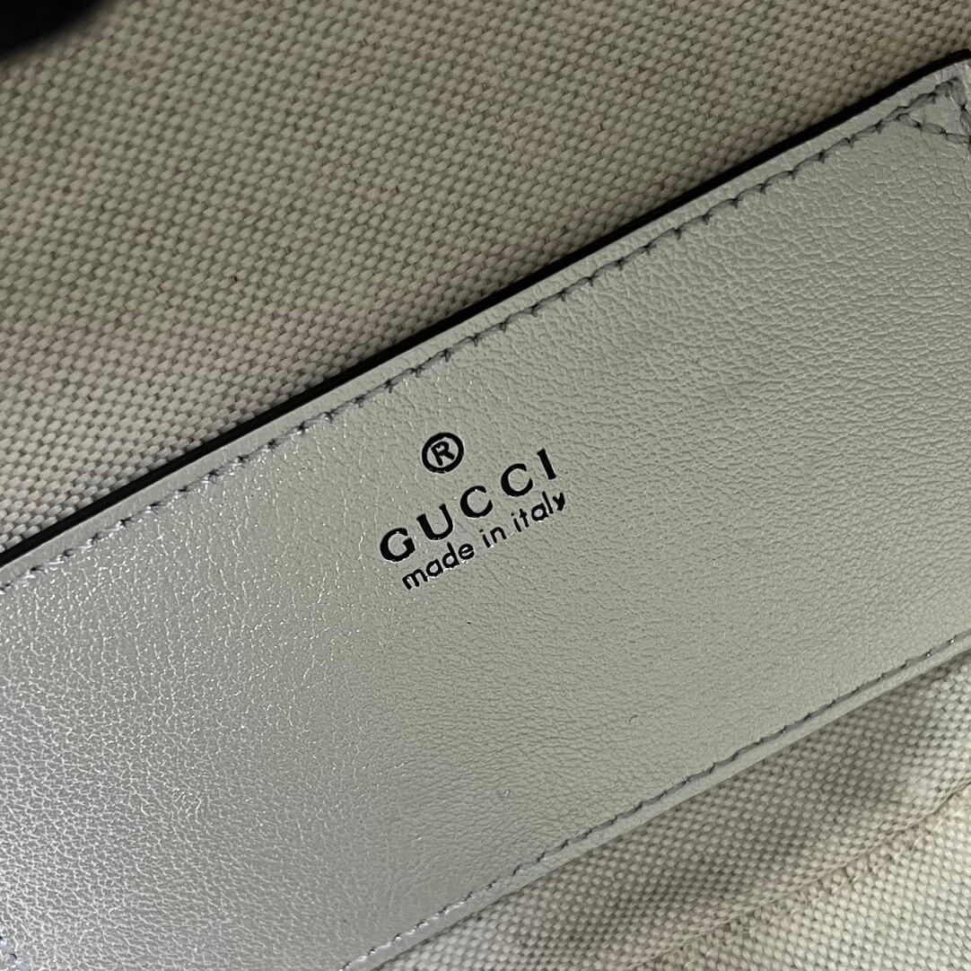 gc744434 blondie handbag 17cm silvery leather free shipping