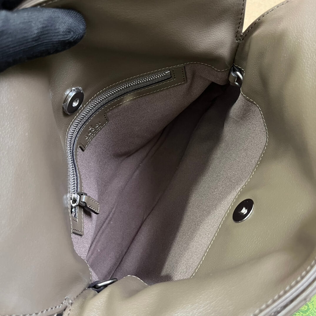 gc751518 blondie handbag 24cm grey leather free shipping