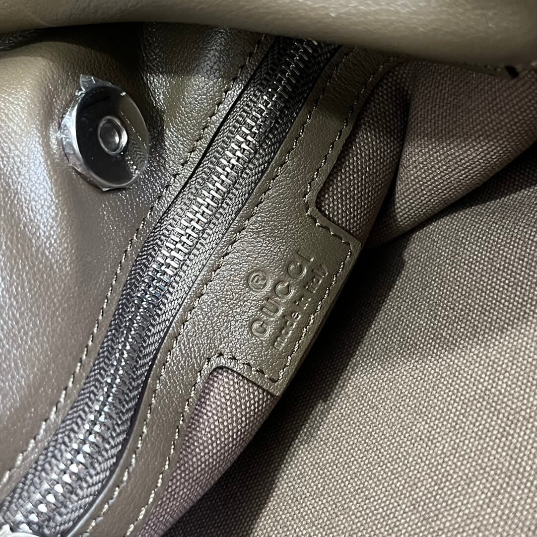 gc751518 blondie handbag 24cm grey leather free shipping