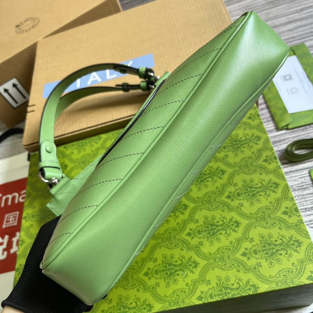 gc751518 blondie handbag 24cm light green leather free shipping