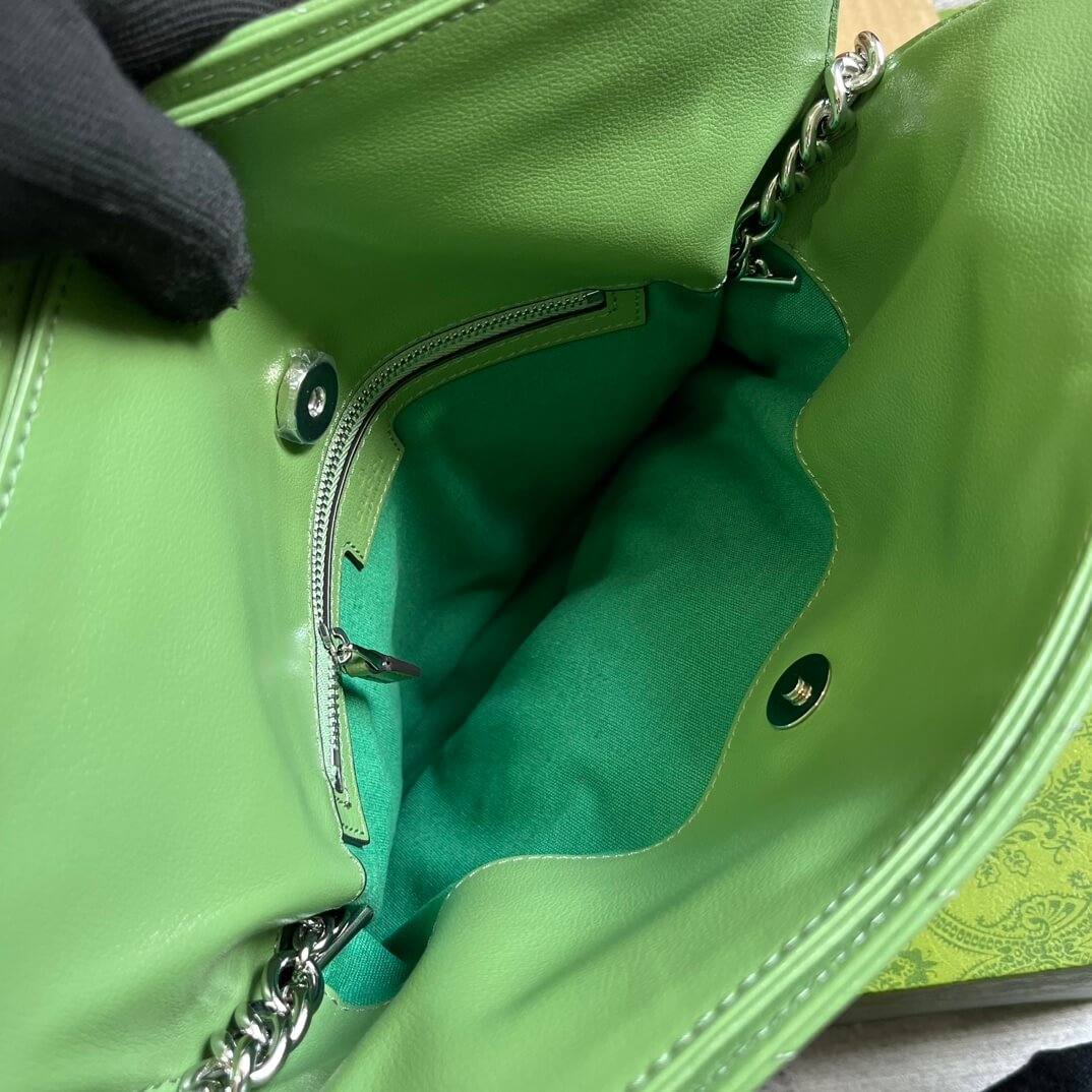 gc751518 blondie handbag 24cm light green leather free shipping