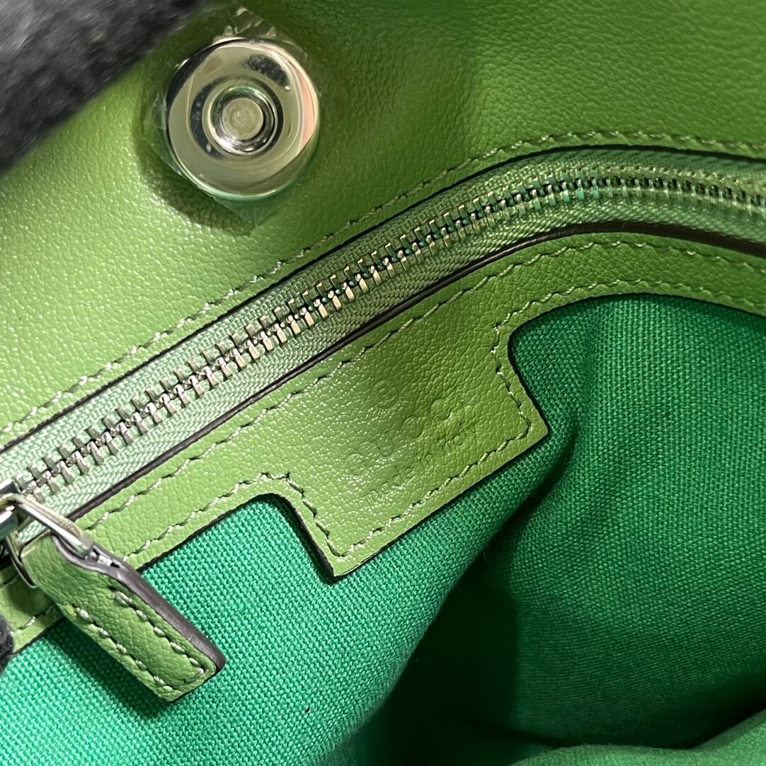 gc751518 blondie handbag 24cm light green leather free shipping