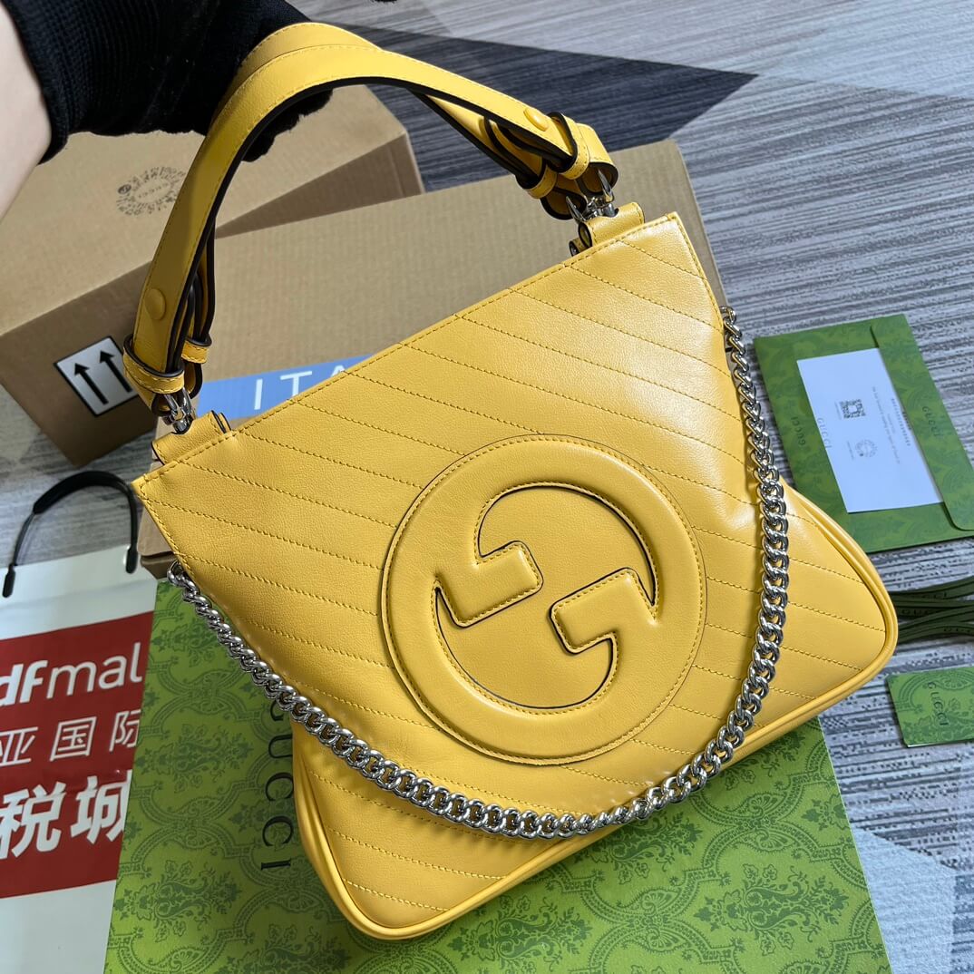 gc751518 blondie handbag 24cm yellow free shipping