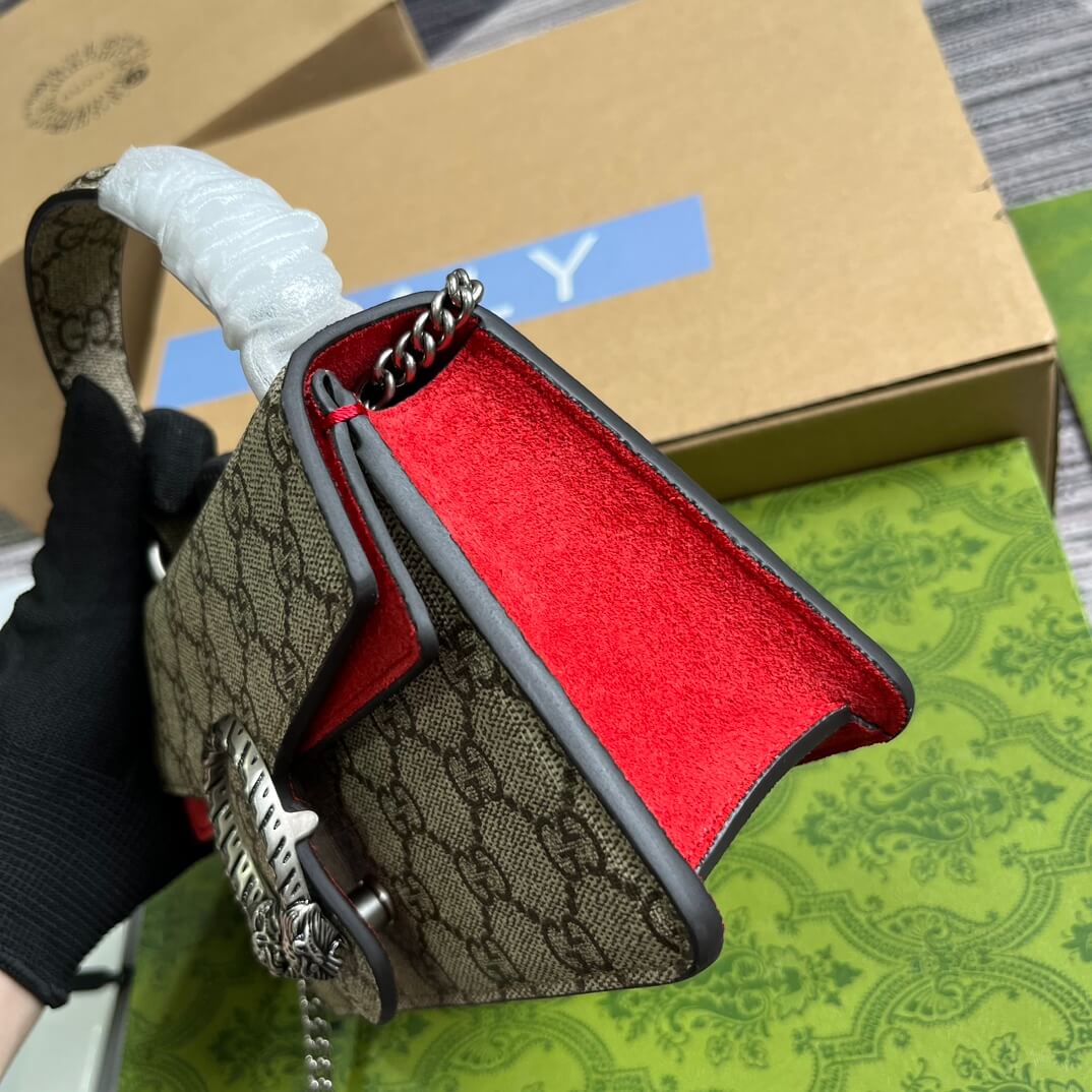 gc752029 dionysus handbag supreme 18cm red pvcfree shipping